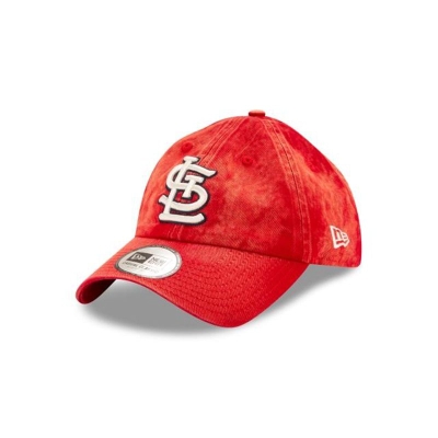 Sapca New Era St. Louis Cardinals MLB Hand Brush Wash Casual Classic Adjustable - Rosii